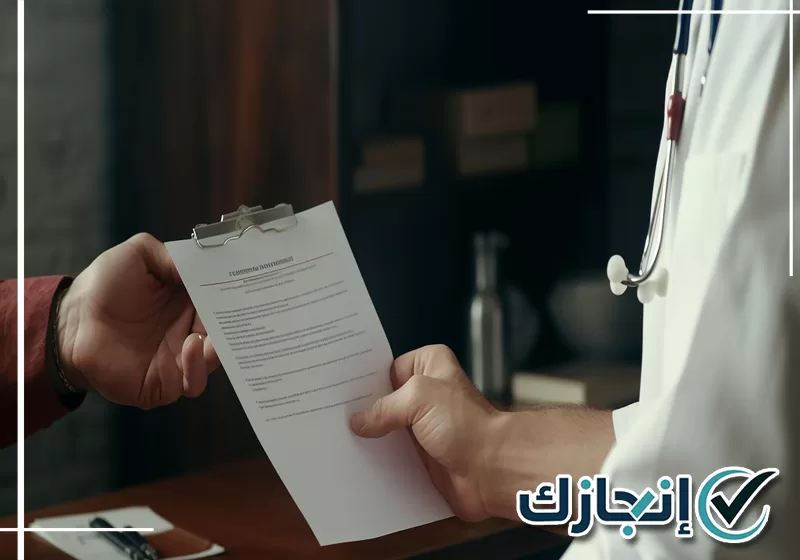 تجهيز طلب إجازة مرضية داخل مركز خدمات طبية بالمدينة المنورة